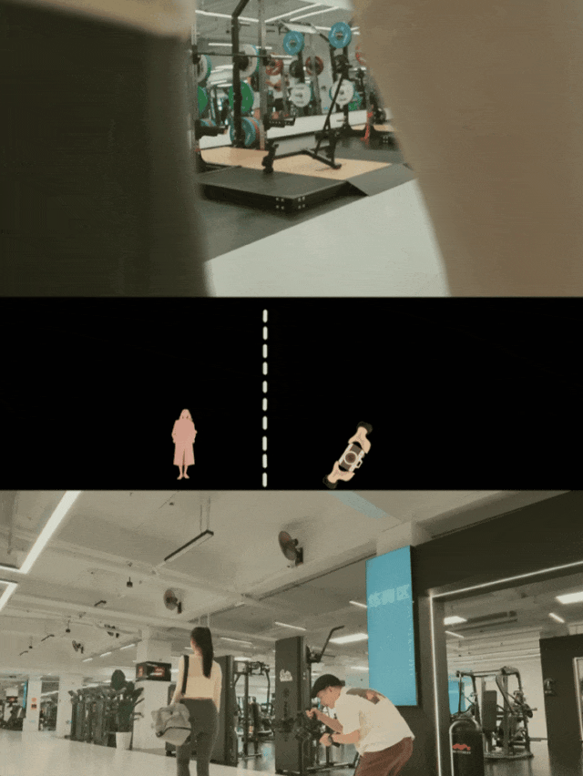 飞宇蝎子Mini3 Pro平移跟随运镜教学 飞宇蝎子Mini3 Pro平移跟随运镜拍摄健身VLOG开场